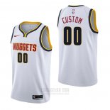 Camiseta Denver Nuggets Personalizada Association Blanco