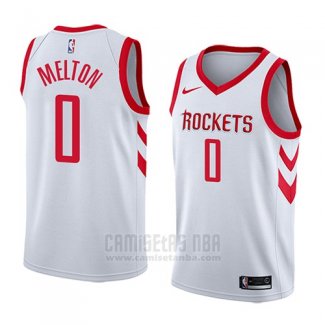 Camiseta Houston Rockets De'Anthony Melton 2017-18 Blanco