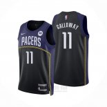 Camiseta Indiana Pacers Langston Galloway #11 Ciudad 2022-23 Azul