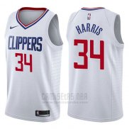 Camiseta Los Angeles Clippers Tobias Harris #34 Association 2017-18 Blanco