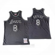 Camiseta Los Angeles Lakers Kobe Bryant #8 Swingman Mitchell & Ness 1996-97 Negro