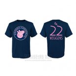 Camiseta Manga Corta Andrew Wiggins Minnesota Timberwolves Azul Marino Peppa Pig Cruzado