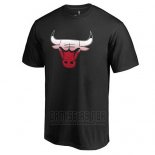 Camiseta Manga Corta Chicago Bulls Negro4