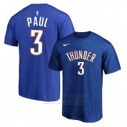 Camiseta Manga Corta Chris Paul Oklahoma City Thunder 2019-20 Azul