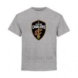 Camiseta Manga Corta Cleveland Cavaliers Gris3