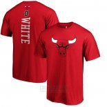 Camiseta Manga Corta Coby White Chicago Bulls 2019-20 Rojo