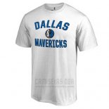 Camiseta Manga Corta Dallas Mavericks Blanco3