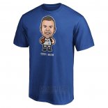 Camiseta Manga Corta Dallas Mavericks Kristaps Porzingis Star Player Azul