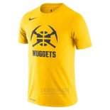 Camiseta Manga Corta Denver Nuggets Amarillo 2019-20 Ciudad