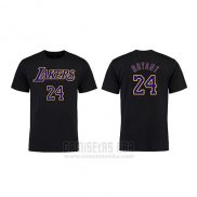Camiseta Manga Corta Kobe Bayant Los Angeles Lakers Negro4