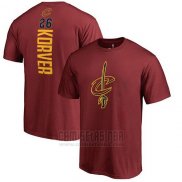 Camiseta Manga Corta Kyle Korver Cleveland Cavaliers Rojo