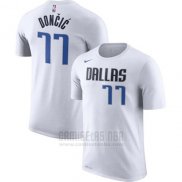 Camiseta Manga Corta Luka Doncic Dallas Mavericks Blanco