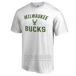 Camiseta Manga Corta Milwaukee Bucks Blanco2