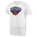 Camiseta Manga Corta New Orleans Pelicans Blanco2