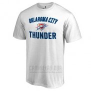 Camiseta Manga Corta Oklahoma City Thunder Blanco