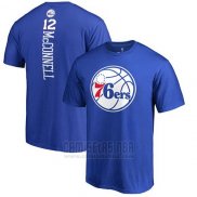 Camiseta Manga Corta T.j. Mcconnell Philadelphia 76ers Azul