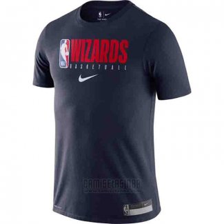 Camiseta Manga Corta Washington Wizards 2019 Azul