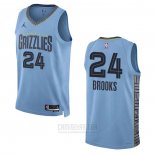 Camiseta Memphis Grizzlies Dillon Brooks #24 Statement 2022-23 Azul