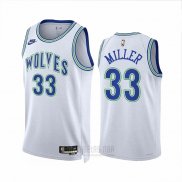 Camiseta Minnesota Timberwolves Leonard Miller #33 Classic 2023-24 Blanco