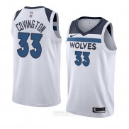 Camiseta Minnesota Timberwolves Robert Covington #33 Association 2018 Blanco