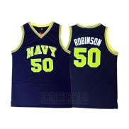 Camiseta Navy David Robinson #50 Azul