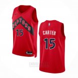 Camiseta Toronto Raptors Vince Carter #15 Icon 2022-23 Rojo