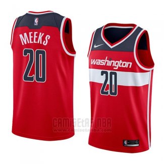 Camiseta Washington Wizards Jodie Meeks #20 Icon 2018 Rojo