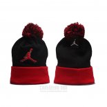 Gorro Beanie Jordan Rojo Negro2