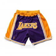 Pantalone Los Angeles Lakers Amarillo Violeta