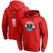 Sudaderas con Capucha John Wall Washington Wizards Rojo