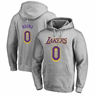 Sudaderas con Capucha Kyle Kuzma Los Angeles Lakers Gris2