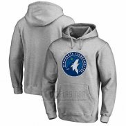 Sudaderas con Capucha Minnesota Timberwolves Gris3