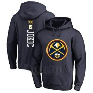 Sudaderas con Capucha Nikola Jokic Denver Nuggets Azul Marino2