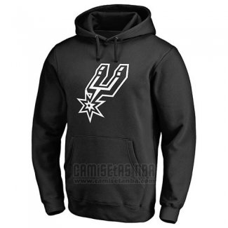 Sudaderas con Capucha San Antonio Spurs Negro2