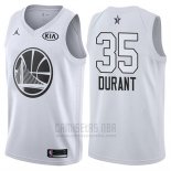 Camiseta All Star 2018 Golden State Warriors Kevin Durant #35 Blanco