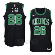 Camiseta Boston Celtics Jabari Bird #26 Statement 2018 Negro