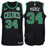 Camiseta Boston Celtics Paul Pierce #34 Statement 2017-18 Negro