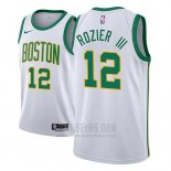 Camiseta Boston Celtics Terry Rozier III #12 Ciudad 2018-19 Blanco