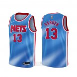 Camiseta Brooklyn Nets James Hardenl #13 Classic 2020-21 Azul