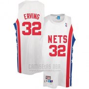 Camiseta Brooklyn Nets Julius Erving #32 Retro Blanco