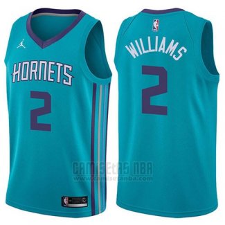 Camiseta Charlotte Hornets Marvin Williams #2 Icon 2017-18 Verde