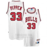 Camiseta Chicago Bulls Scottie Pippen #33 Retro Blanco