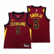 Camiseta Cleveland Cavaliers Dennis Smith Jr. #5 Icon 2018 Rojo