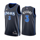 Camiseta Dallas Mavericks Grant Williams #3 Ciudad 2023-24 Azul