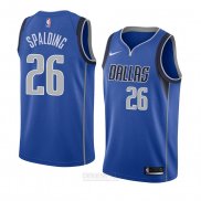 Camiseta Dallas Mavericks Ray Spalding #26 Icon 2018 Azul