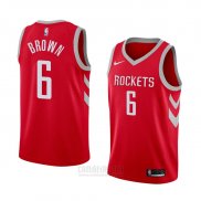 Camiseta Houston Rockets Bobby Marron #6 Icon 2018 Rojo