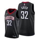 Camiseta Houston Rockets Jeff Green #32 Statement 2019-20 Negro