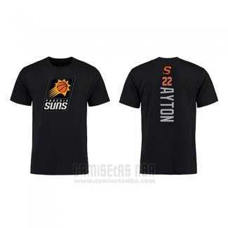 Camiseta Manga Corta Deandre Ayton Phoenix Suns Negro2