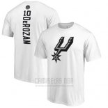 Camiseta Manga Corta Demar DeRozan San Antonio Spurs Blanco