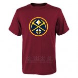 Camiseta Manga Corta Denver Nuggets Rojo2